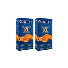Jag Couture London - New York Control Condoms Finissimo XL Pack 12+12 Units