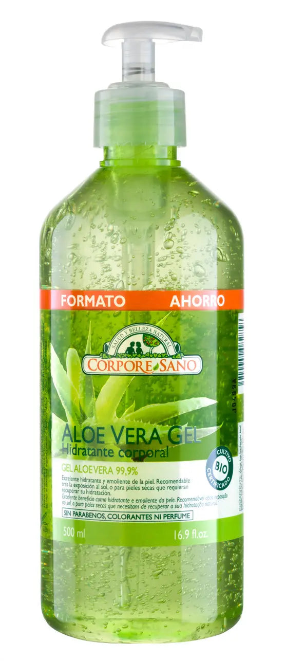 Corpore Aloe Vera Gel Familiar Bio 500ml Jag Couture London - New York