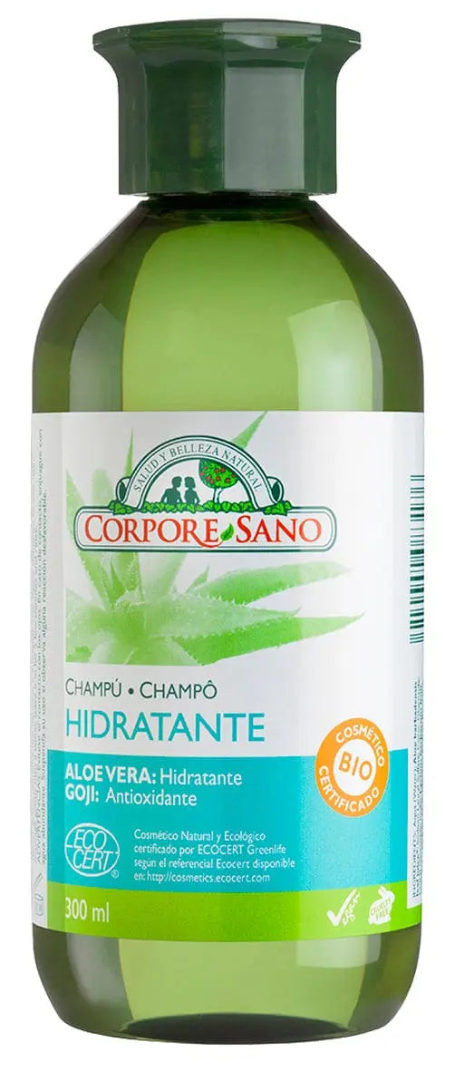 Jag Couture London - New York Corpore Champu Hidratante Aloe Vera y Goji 300ml Bio