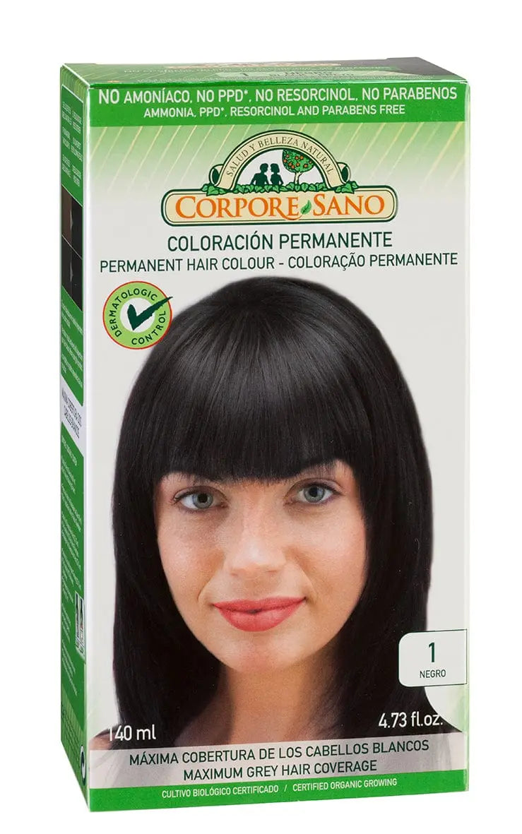 Jag Couture London - New York Corpore Tinte 1 Negro 140ml Bio