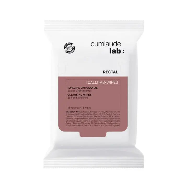 Cumlaude Perianal Wipes 15 Units Jag Couture London - New York