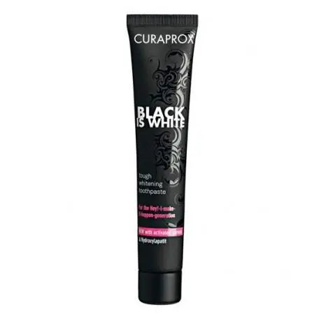 Curaprox Black Is White 90ml Jag Couture London - New York