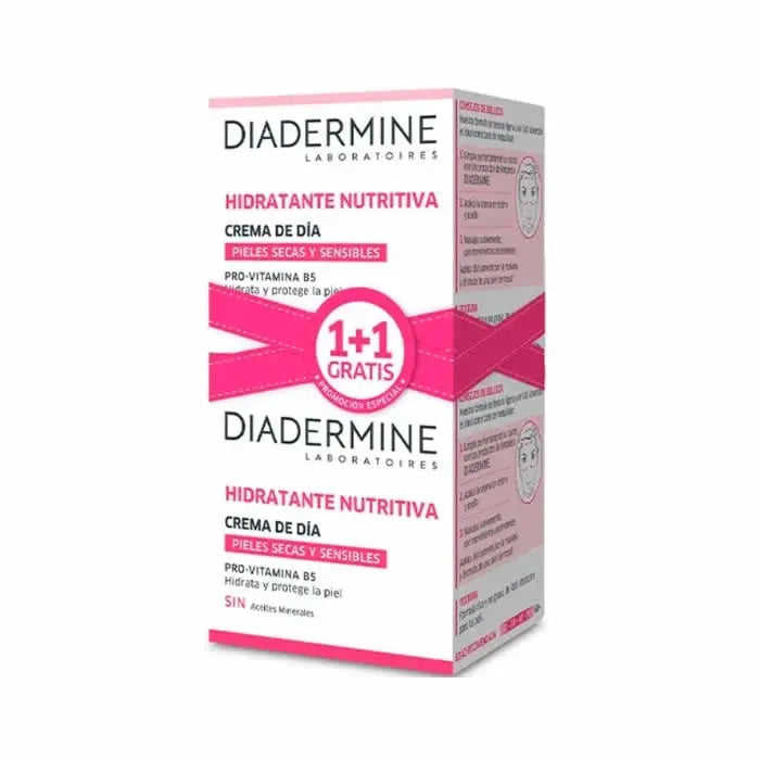 Diadermine Nourishing Moisturizing Day Cream 50ml Set 2 Pieces Jag Couture London - New York
