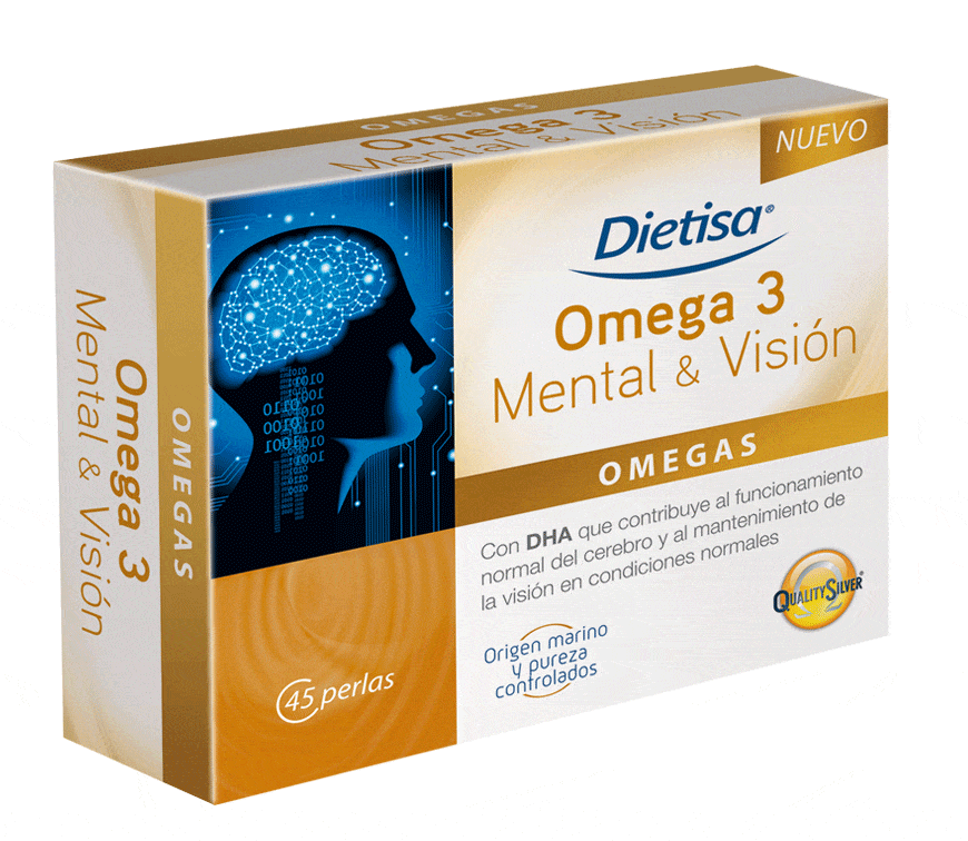 Jag Couture London - New York Dietisa Omega 3 Mental y Vision 45 Perlas