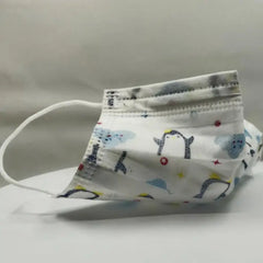 Disposable Kids Face Masks 50 units Penguins Jag Couture London - New York