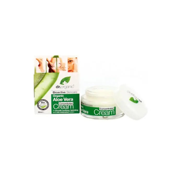 Dr Organic Aloe Vera Concentrated Cream 50ml Jag Couture London - New York