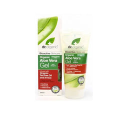 Jag Couture London - New York Dr Organic Aloe Vera Gel With Tea Tree 200ml