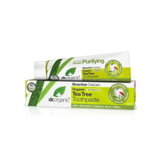 Dr Organic Tea Tree Toothpaste 100ml Jag Couture London - New York