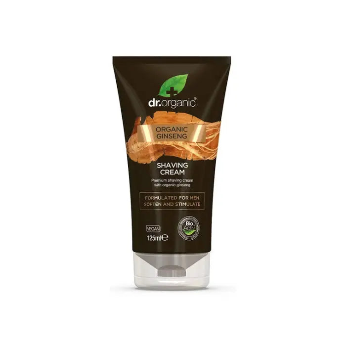 Dr. Organic Ginseng Shaving Cream 125ml Jag Couture London - New York