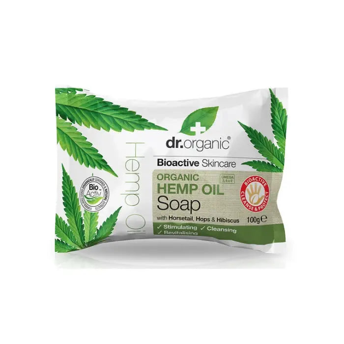 Dr. Organic Hemp Oil Soap 100g Jag Couture London - New York