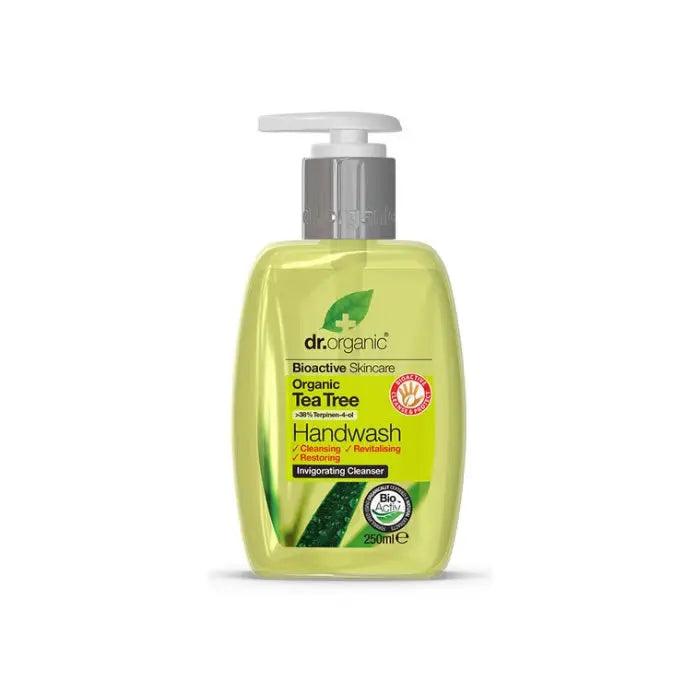 Dr. Organic Tea Tree Handwash 250ml Jag Couture London - New York