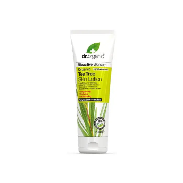 Dr. Organic Tea Tree Skin Lotion 200ml Jag Couture London - New York