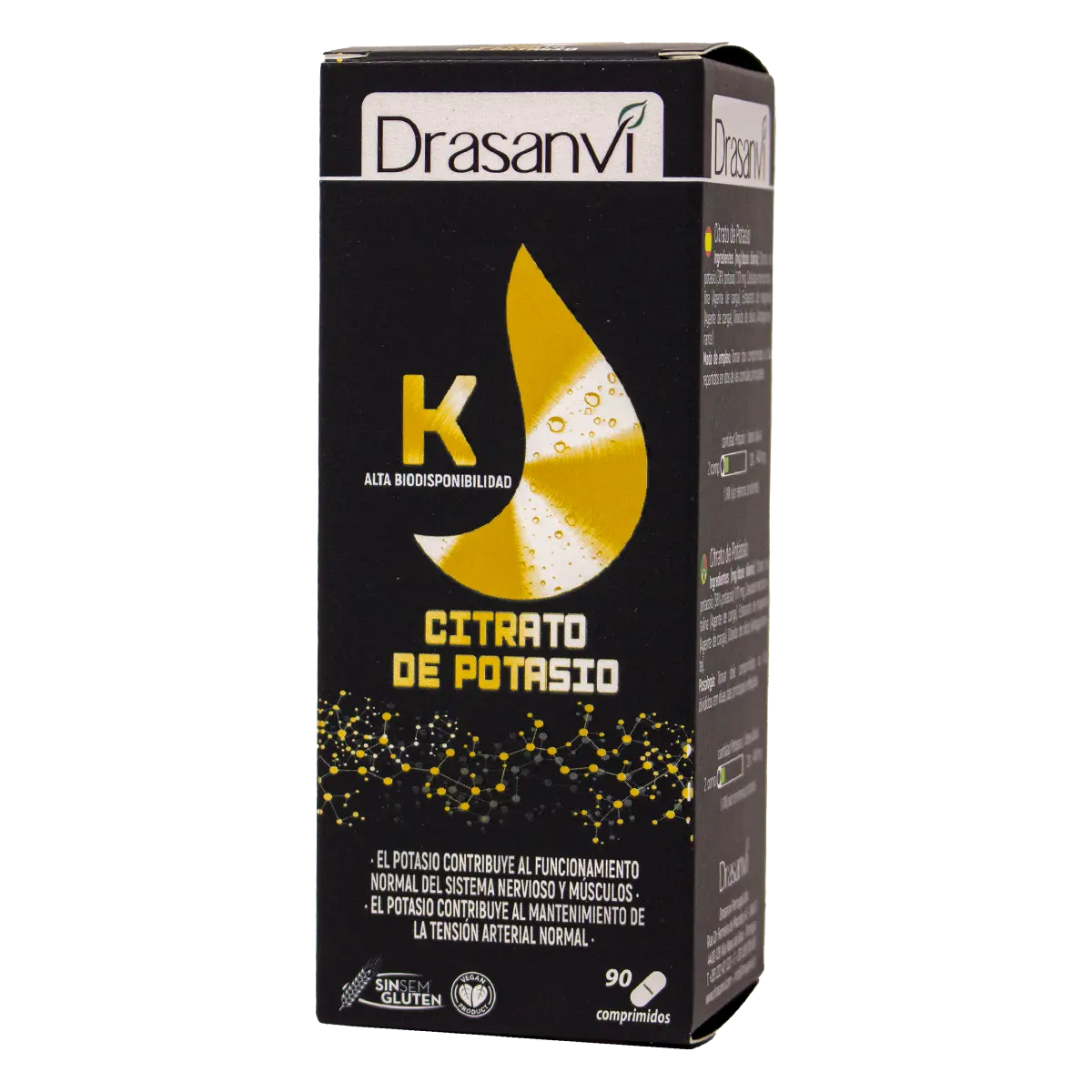 Drasanvi Mineral Citrato Potasio 90 Comp Jag Couture London - New York