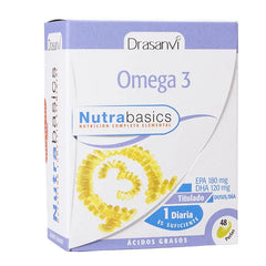 Jag Couture London - New York Drasanvi Omega 3 1000 Mg 48 Perlas Nutrabasicos