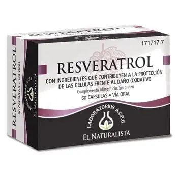 Jag Couture London - New York El Natural Resveratrol 60 Caps