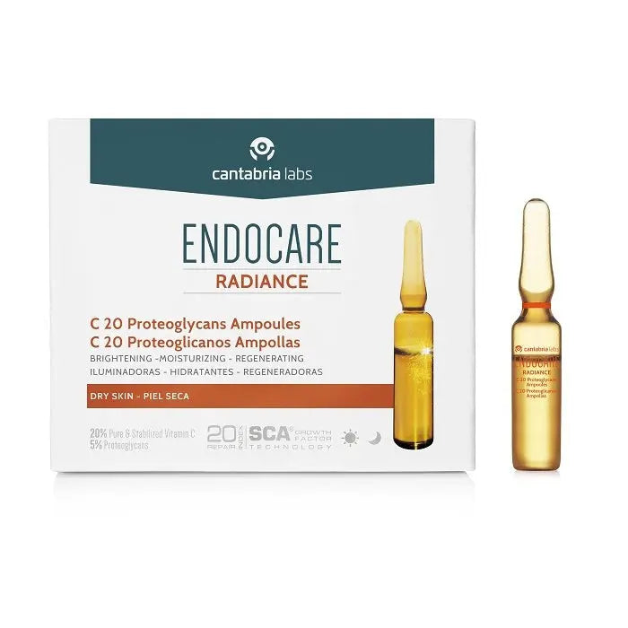 Endocare Radiance C-20 Proteoglycans Ampoules 30x2ml Jag Couture London - New York