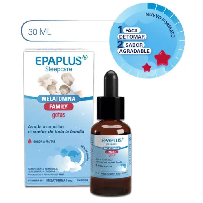 Epaplus Sleep Melatonin Family Drops 30ml Jag Couture London - New York