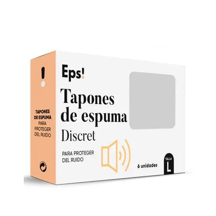 Jag Couture London - New York Eps Foam Ear Plugs Discret 6 Units Size L