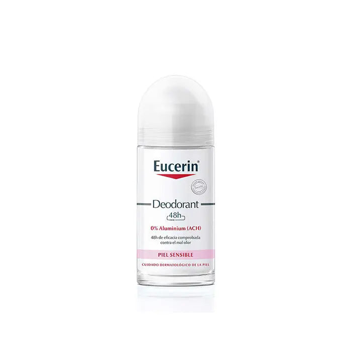 Eucerin Deodorant Roll On 0% Aluminium Sensitive Skin 50ml Jag Couture London - New York