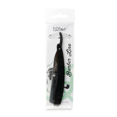 Jag Couture London - New York Eurostil Barber Line Navaja De Afeitar Hoja Intercambiable Mango Negro 1un