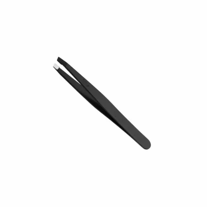 Eurostil Black Stainless Steel Tweezers 9cm Jag Couture London - New York