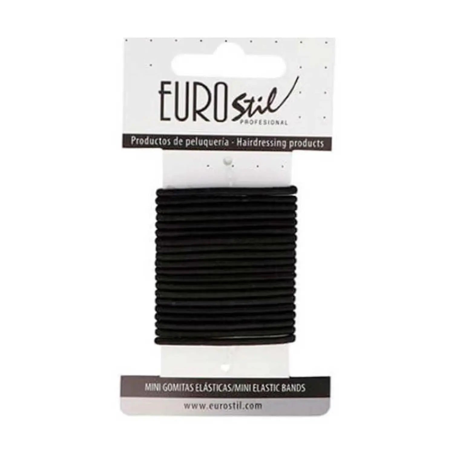 Eurostil Caja Carton Gomas Negras Mini Pack 1un - Jag Couture London - New York
