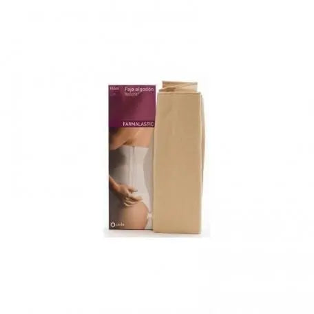 Faja De Algodón y Velcro Talla 1 Color Beige Farmalastic Jag Couture London - New York