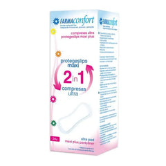 Jag Couture London - New York FarmaConfort Pantyliners Maxi 2in1 Sanitary Napkin Ultra 24 Units