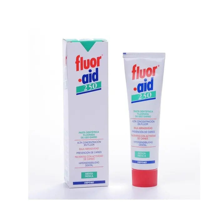 Jag Couture London - New York Fluor Aid Dentaid Fluor 250 Aid Toothpaste 100ml