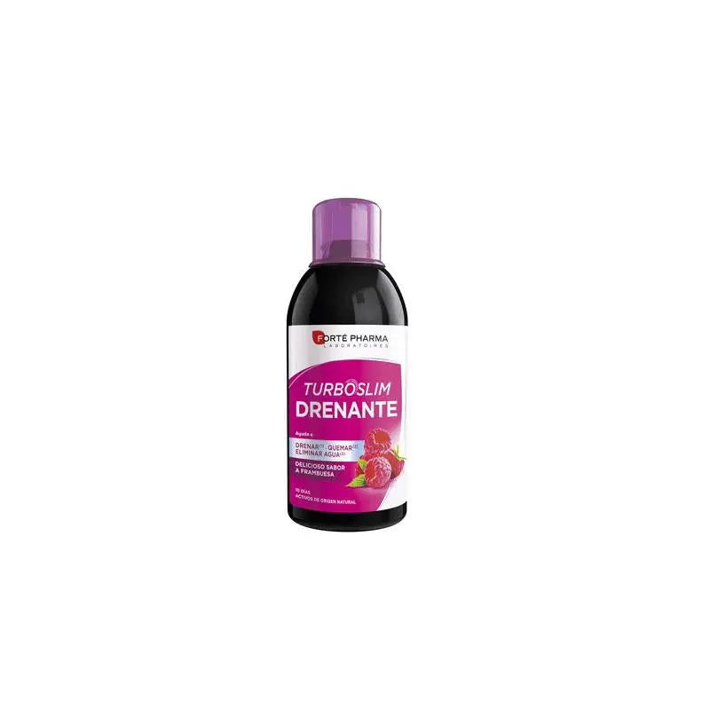 Forté Pharma Turboslim Drainage Raspberry Flavour 500ml Jag Couture London - New York