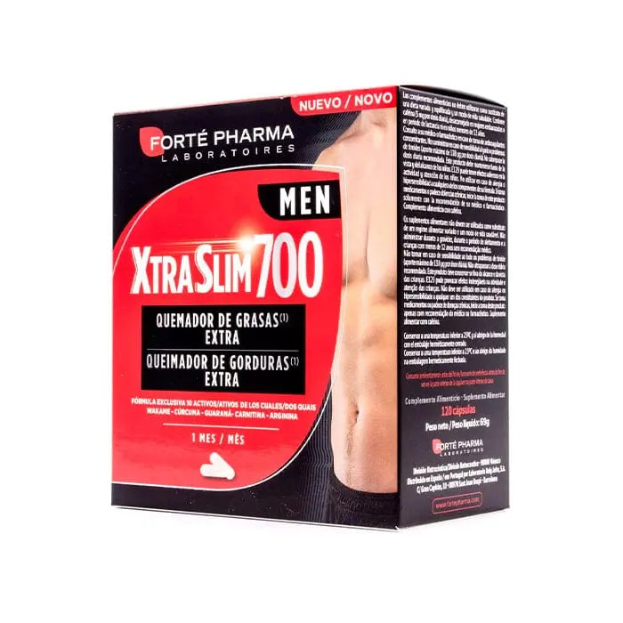 Jag Couture London - New York Forte Pharma Xtraslim 700 Men 120 Capsules