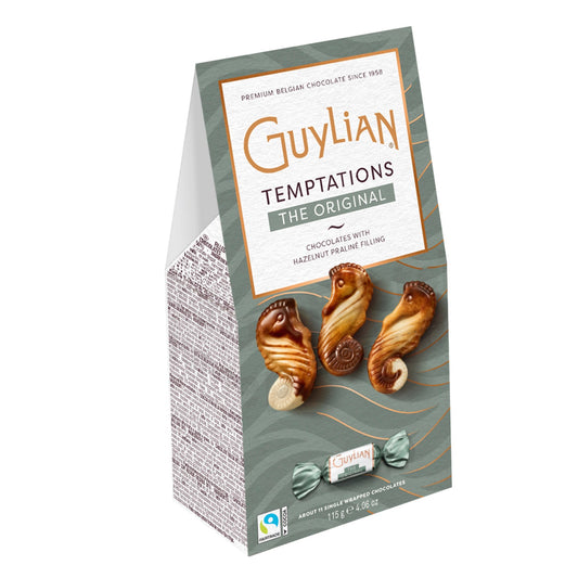 Guylian Temptations twist wrapped praline filled sea horses