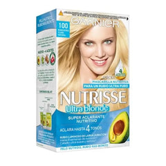Jag Couture London - New York Garnier Nutrisse Crème Nourishing Color 100 Extra Light Natural Blonde