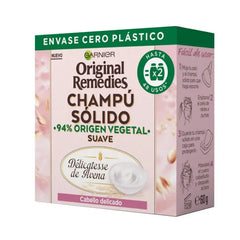 Garnier Original Remedies Champú Sólido Cabello Delicado 60g Jag Couture London - New York