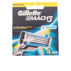 Gillette Mach3 Refill 4 Units Jag Couture London - New York