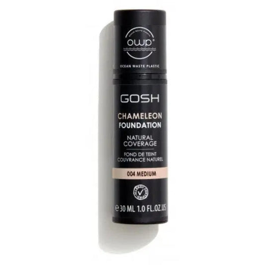 Jag Couture London - New York Gosh Chameleon Foundation Natural Coverage 004-Medium 30ml