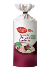 Jag Couture London - New York Granero Tortitas De Arroz y Lentejas Bio 115g