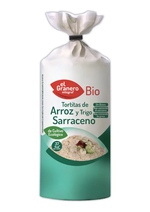 Granero Tortitas De Trigo Sarraceno y Arroz Bio 115g Jag Couture London - New York