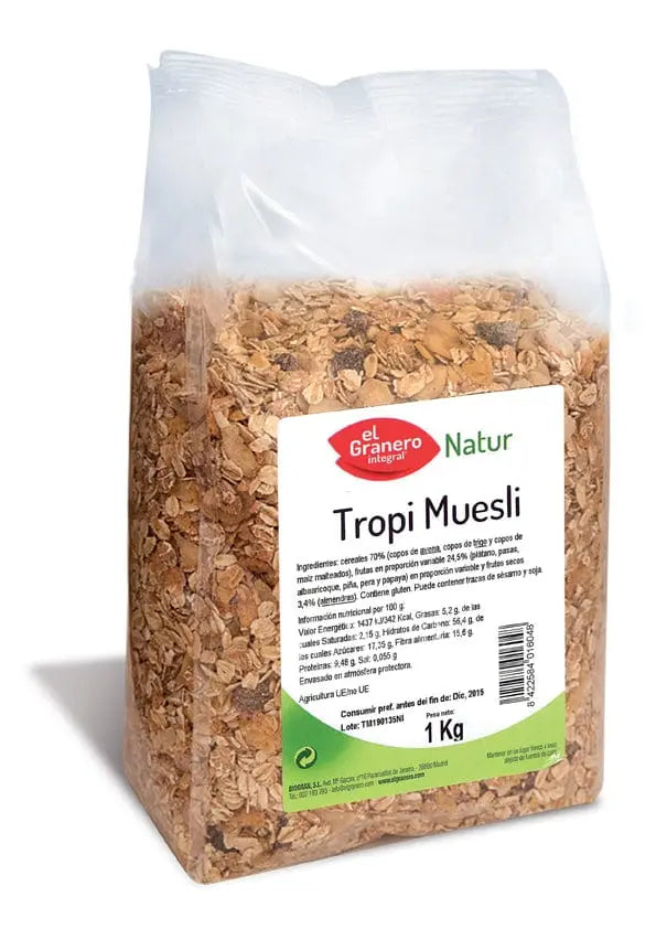 Jag Couture London - New York Granero Tropi-Muesli 1 Kg