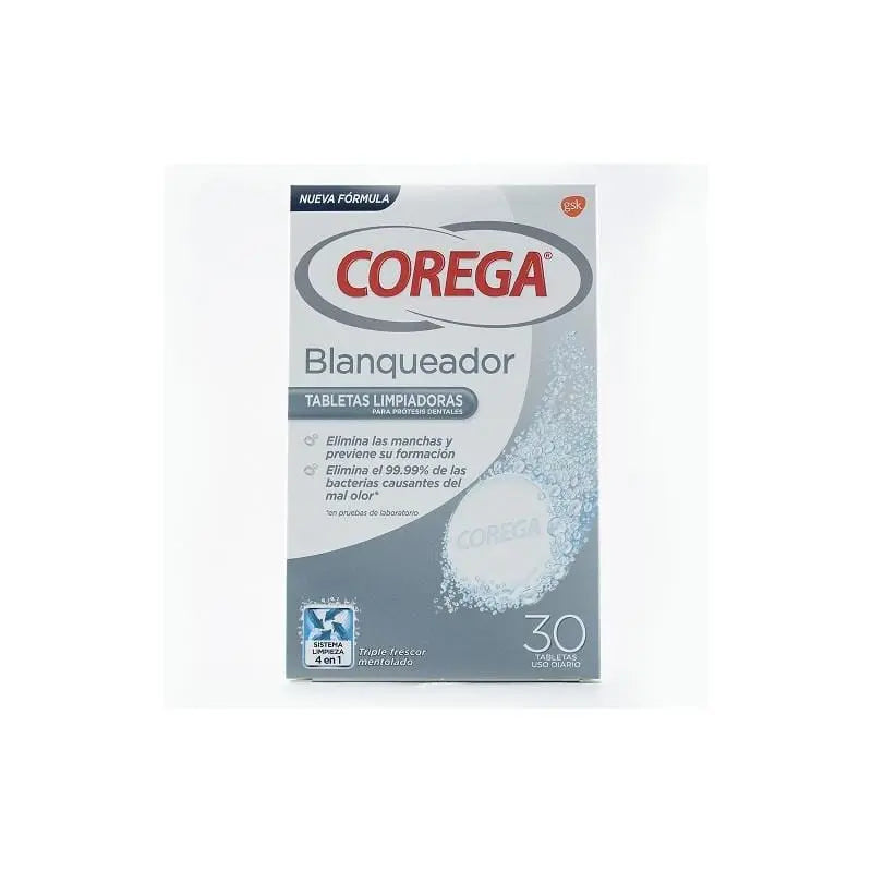 Jag Couture London - New York Gsk Corega™ Blanqueador 30 Tabletas Efervescent