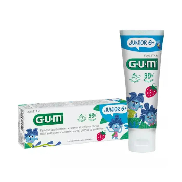 Gum Junior Strawberry Toothpaste 50ml Jag Couture London - New York