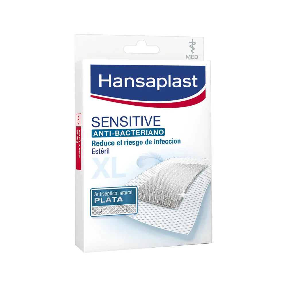 Hansaplast Med Sil Sensitive 5 Cm X 7,5 Cm 5 pcs Jag Couture London - New York