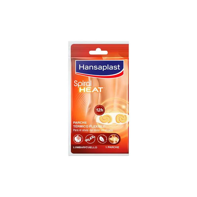 Hansaplast Spiral Heat Parche Térmico Cuello-Lumbar 1 Unidad Jag Couture London - New York