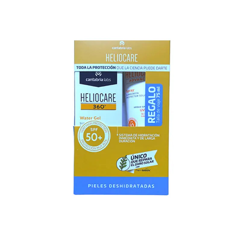 Heliocare 360 Water Gel Spf50+ 50ml Set 2 Pieces Jag Couture London - New York