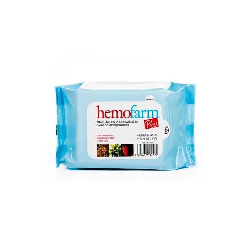 Jag Couture London - New York Hemofarm Plus Wet Wipes 20 Envelopes