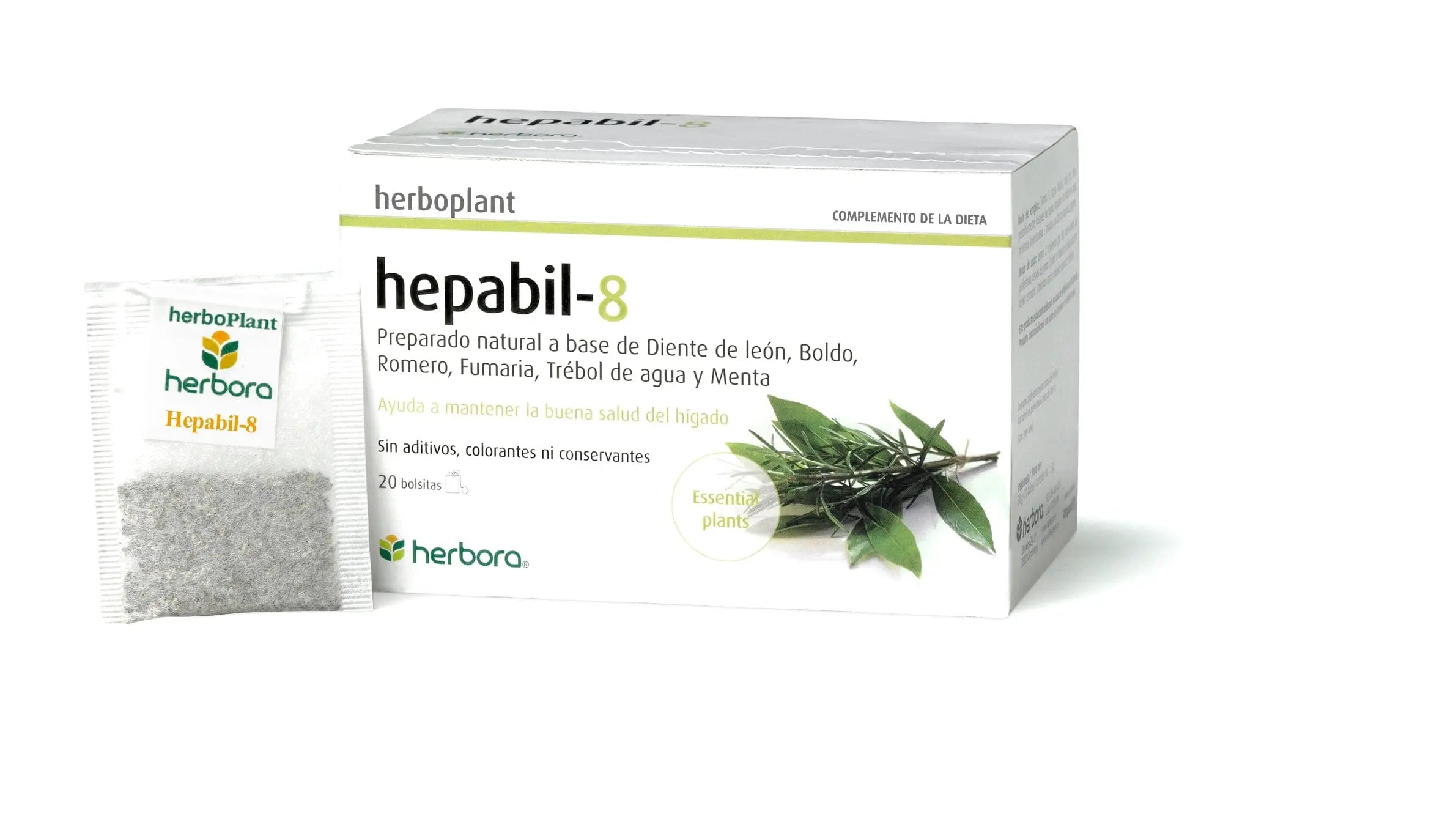 Jag Couture London - New York Herbora Hepabil 8 Herboplant 20 Filtr