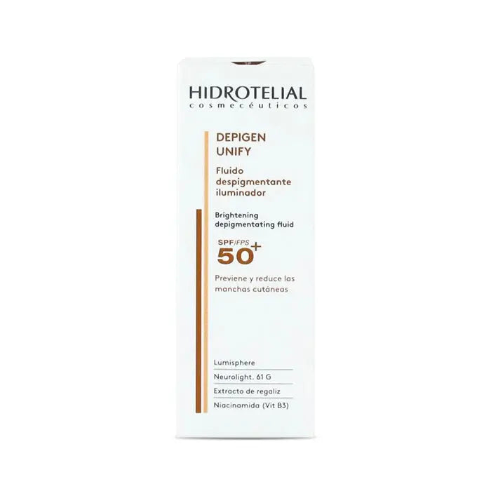 Hidrotelial Depigen Unify Depigmenting Fluid 50ml Jag Couture London - New York