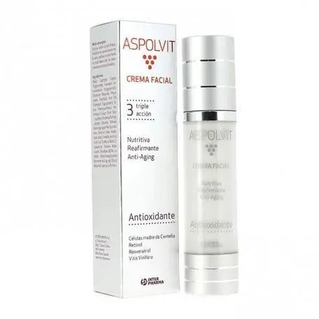Interpharma Aspolvit Crema Facial Antioxidante 50ml Jag Couture London - New York