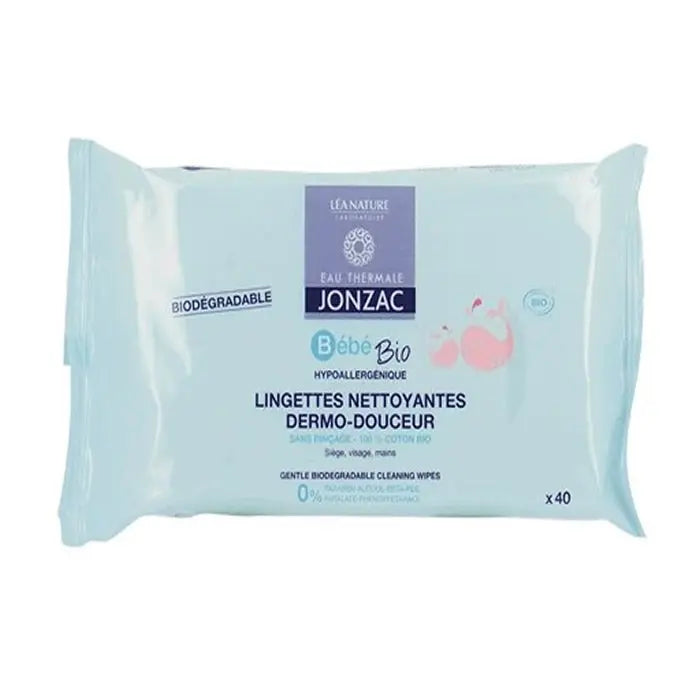 Jonzac Bébé Bio Gentle Biodegradable Cleansing Wipes x40 Jag Couture London - New York