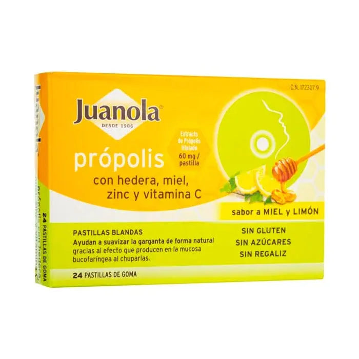 Jag Couture London - New York Juanola Propolis Hedera, Honey, Zinc and Vitamin C 24U